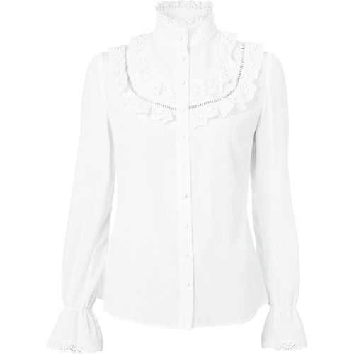 Womens Audley Lace Blouse 12 - Holland Cooper - Modalova