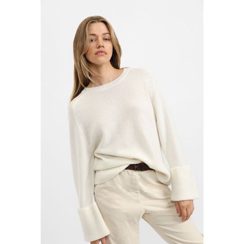 Pullover con maniche lunghe a polsini larghi - Please - Modalova