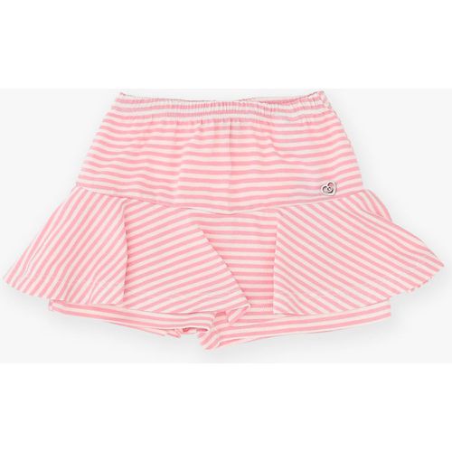 Shorts baby fantasia a righe con balze - Please - Modalova