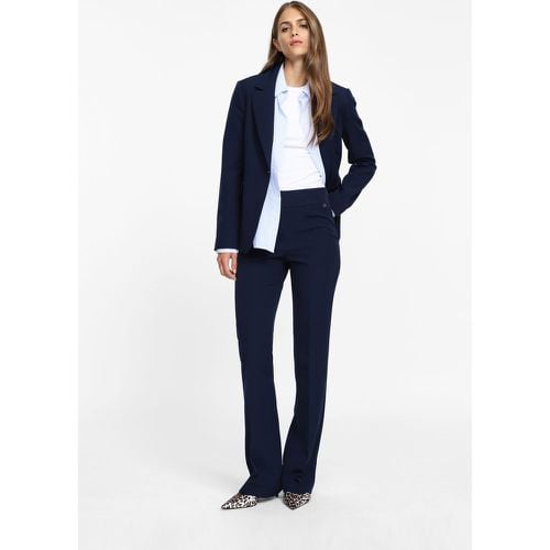 Pantaloni sartoriali vita alta minimalisti - Please - Modalova