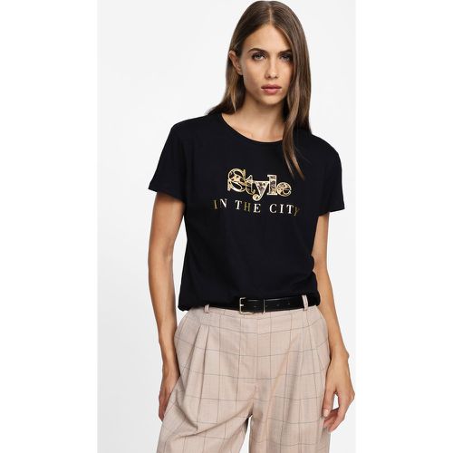 T-shirt a maniche corte con scritta - Please - Modalova