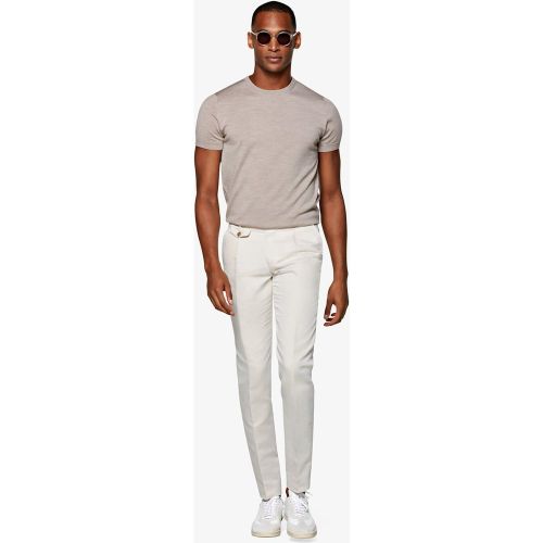 Brentwood Hose Sand Mit Bundfalte - SuitSupply - Modalova