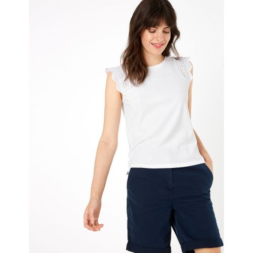 Pure Cotton Straight Fit Vest white - Marks & Spencer - Modalova