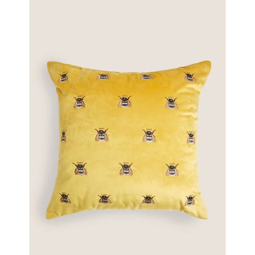 Velvet Bee Embroidered Cushion yellow - Marks & Spencer - Modalova