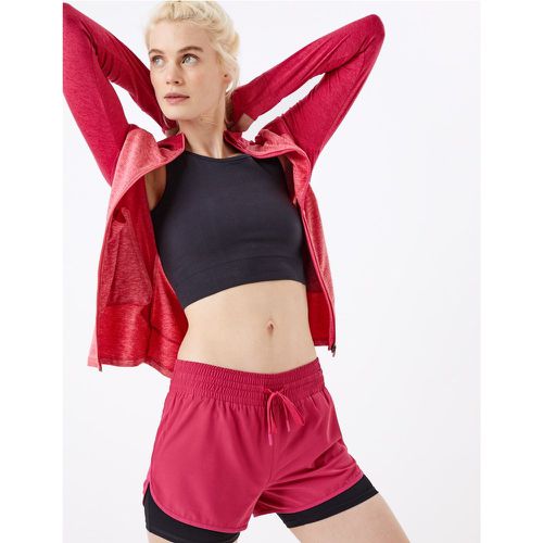 Layered Running Shorts pink - Marks & Spencer - Modalova