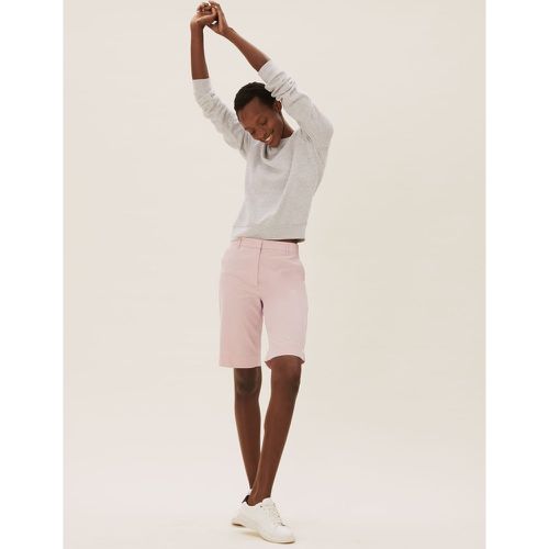 Cotton Rich Chino Shorts pink - Marks & Spencer - Modalova