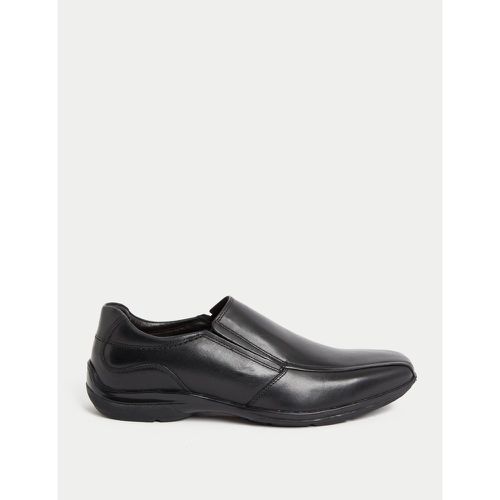 Leather Slip-on Shoes with Airflex™ - Marks & Spencer - Modalova