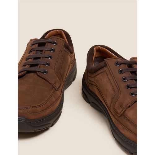 Wide Fit Leather Shoes with Airflex™ - Marks & Spencer - Modalova