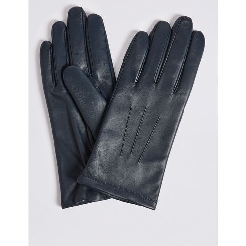 Leather Gloves navy - Marks & Spencer - Modalova