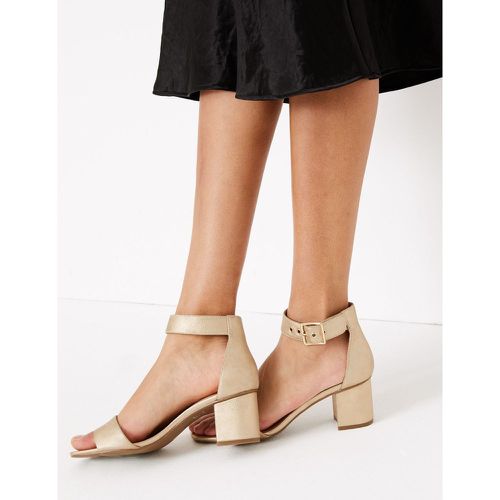 Ankle Strap Open Toe Sandals gold - Marks & Spencer - Modalova