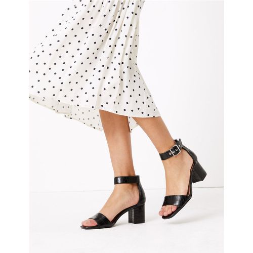 Ankle Strap Open Toe Sandals black - Marks & Spencer - Modalova