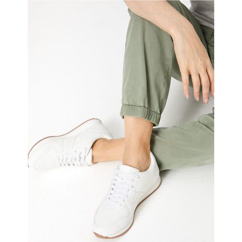 Lace Up Trainers white - Marks & Spencer - Modalova