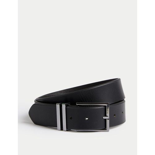 Black Leather Belt black - Marks & Spencer - Modalova