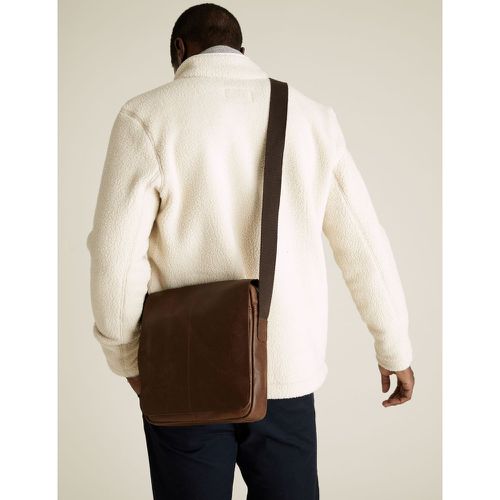 Leather Cross Body Bag brown - Marks & Spencer - Modalova