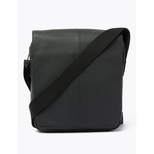 Leather Cross Body Bag black - Marks & Spencer - Modalova