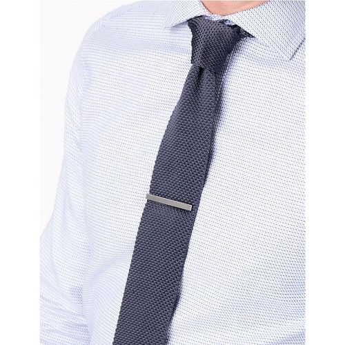 Textured Tie Bar grey - Marks & Spencer - Modalova