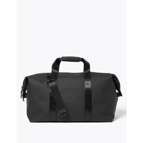 Rubberised Weekend Bag black - Marks & Spencer - Modalova