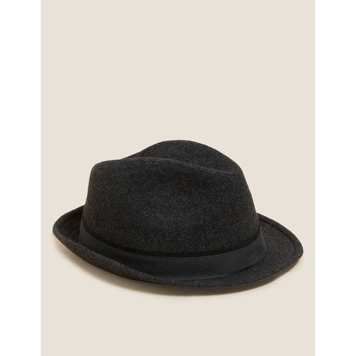 Wool Trilby with Thermowarmth™ black - Marks & Spencer - Modalova