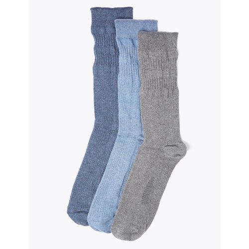 Pack Gentle Grip Socks blue - Marks & Spencer - Modalova