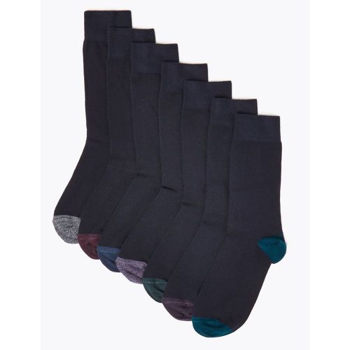 Pack Cool & Fresh™ Socks navy - Marks & Spencer - Modalova