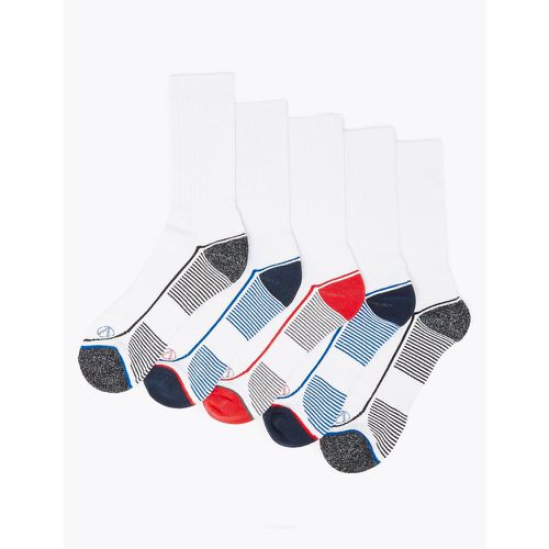 Pack Cool & Fresh™ Sport Socks white - Marks & Spencer - Modalova