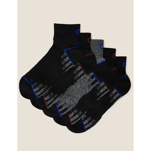 Pack Cushioned Quarter Socks black - Marks & Spencer - Modalova