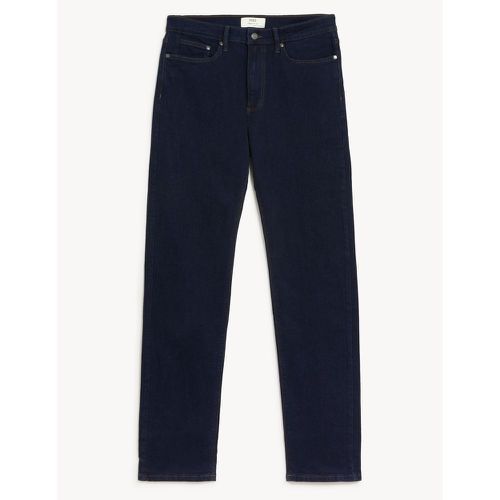 Big & Tall Straight Fit Stretch Jeans navy - Marks & Spencer - Modalova