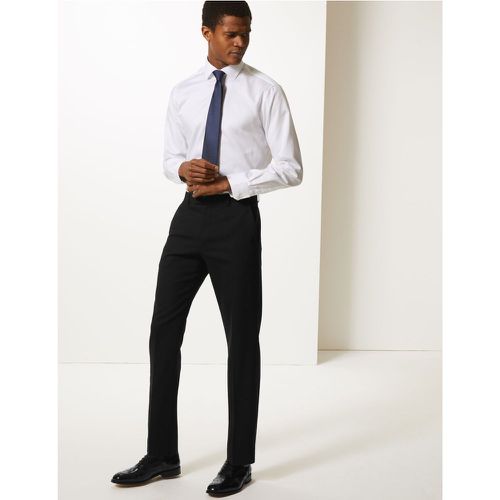 Big & Tall Textured Slim Fit Trousers - Marks & Spencer - Modalova