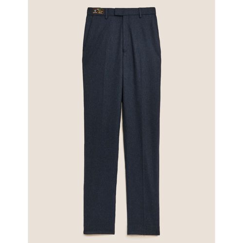 Tailored Fit Italian Wool Trousers navy - Marks & Spencer - Modalova