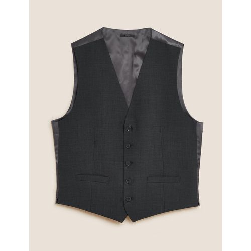 Wool Waistcoat grey - Marks & Spencer - Modalova