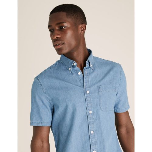 Denim Shirt blue - Marks & Spencer - Modalova