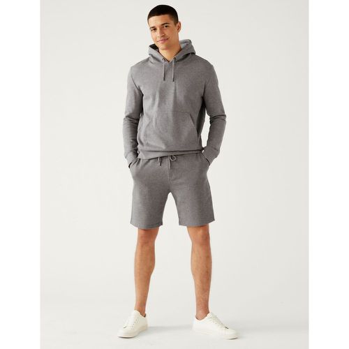 Drawstring Jersey Shorts grey - Marks & Spencer - Modalova