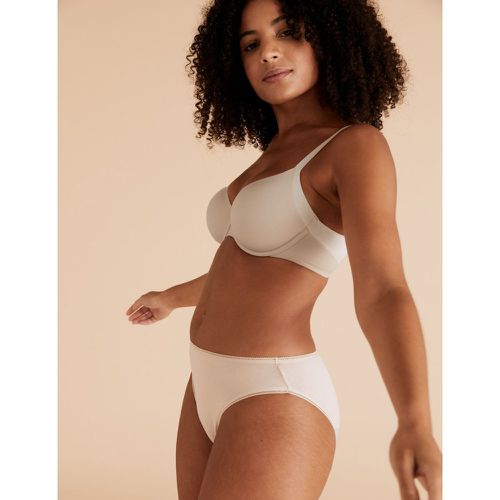 Sumptuously Soft™ Padded Full Cup T-Shirt Bra A-DD beige - Marks & Spencer - Modalova