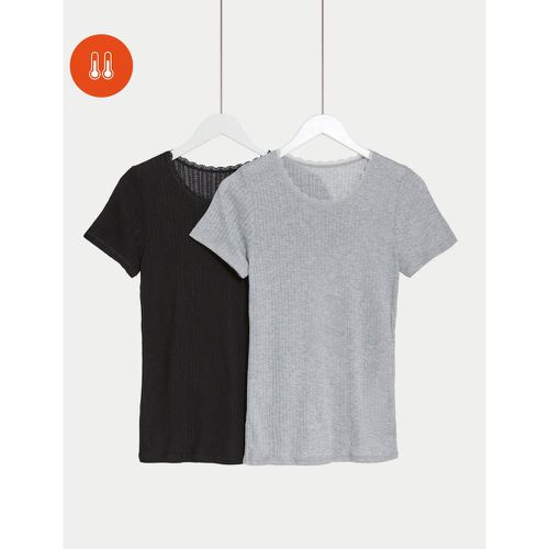 Pk Thermal Short Sleeve Tops black - Marks & Spencer - Modalova