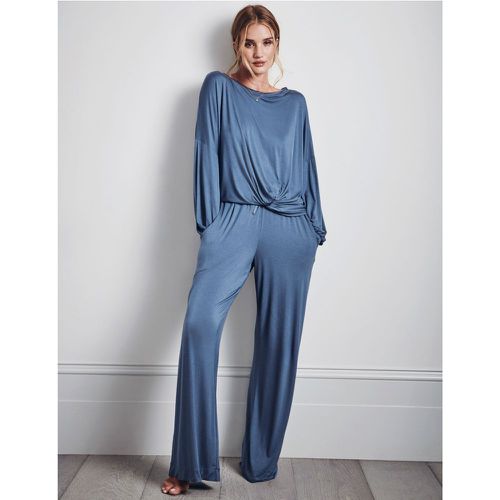 Jersey Twist Knot Pyjama Set blue - Marks & Spencer - Modalova