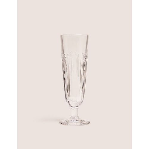 Hollywood Pressed Glass Champagne Flute beige - Marks & Spencer - Modalova