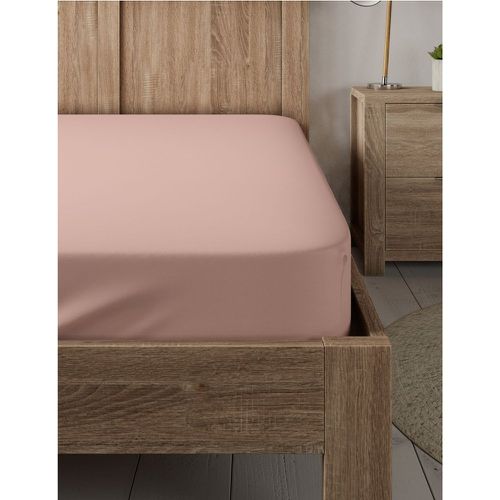 Percale Fitted Sheet pink - Marks & Spencer - Modalova