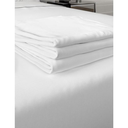 Percale Flat Sheet white - Marks & Spencer - Modalova
