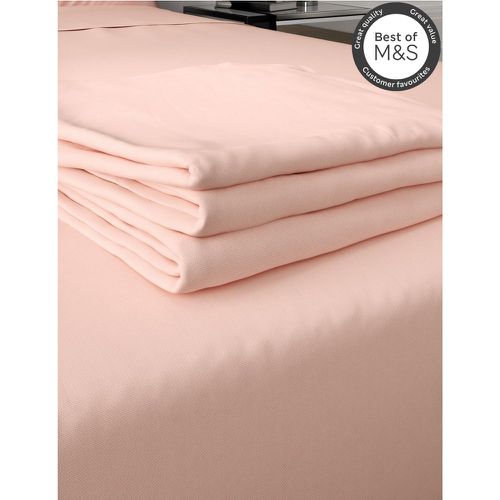 Comfortably Cool Flat Sheet pink - Marks & Spencer - Modalova