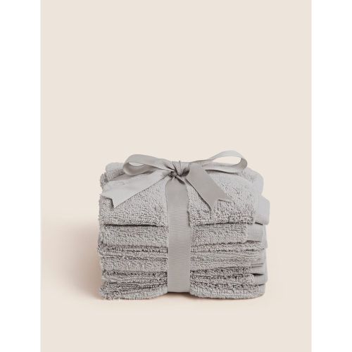 Pack Face Cloth Towels grey - Marks & Spencer - Modalova