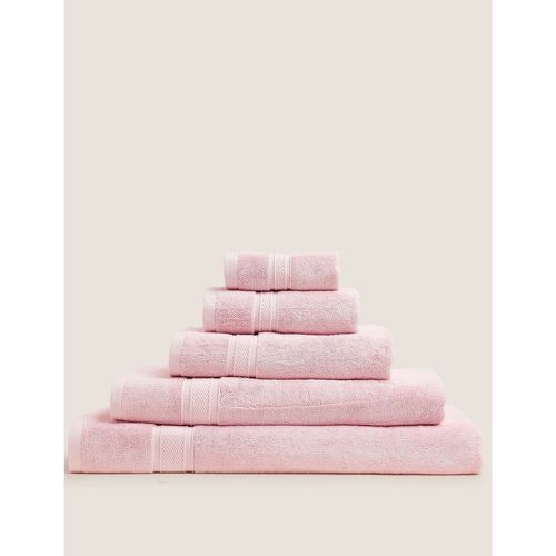 Cotton Bamboo Towel pink - Marks & Spencer - Modalova