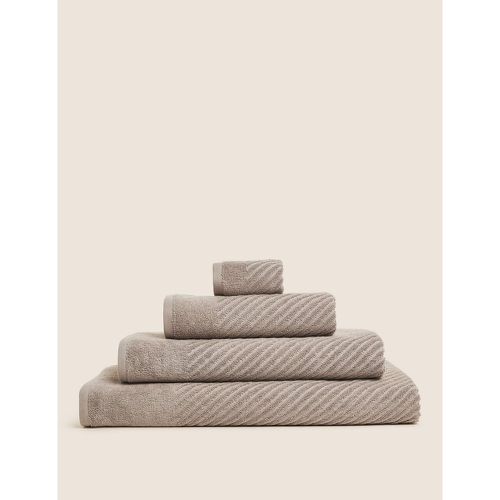 Cotton Rich Plush Quick Dry Towel beige - Marks & Spencer - Modalova