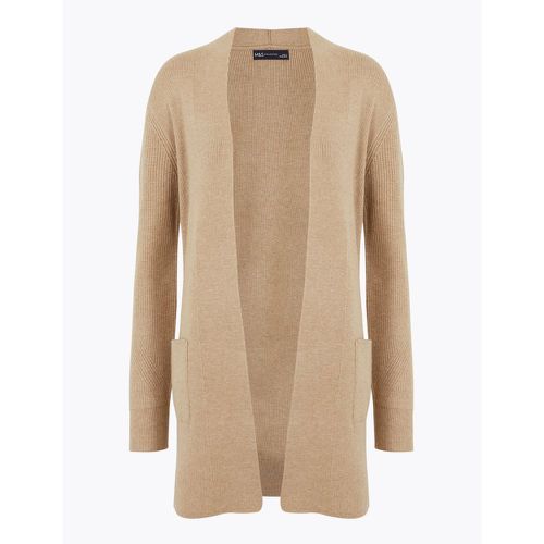 Soft Touch Knitted Longline Cardigan brown - Marks & Spencer - Modalova