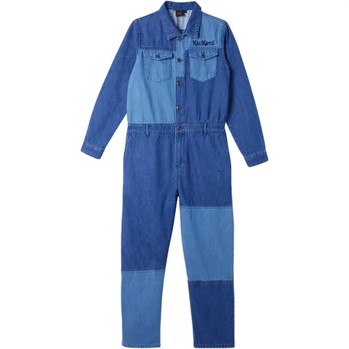 Der Jumpsuit Kickers Organic Mix ist ein vielseitiges und trendiges Kleidungsstück, das Liebhaber ethischer Mode begeistern wird. Der Jumpsuit wurde - MAG7400613 - Modalova