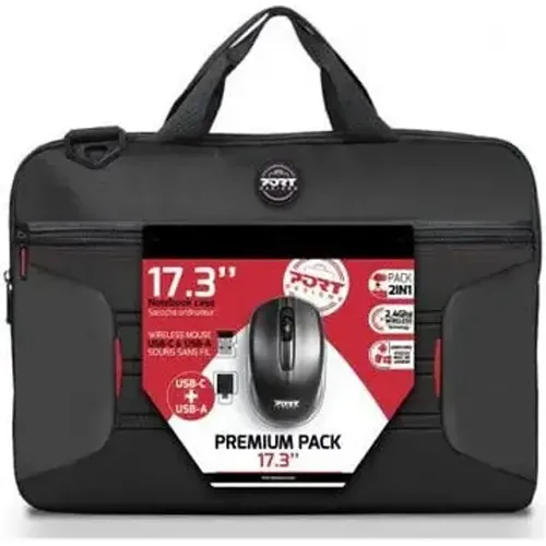 Computertasche + kabellose Maus Premium 17.3" - Port - Modalova