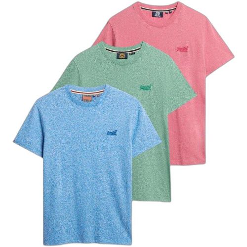 La T-shirt ricamato Superdry Essential Logo è un must-have nel guardaroba moderno. Progettato dal famoso marchio Superdry, questo T-shirt unisce comf - MAG10560238 - Modalova