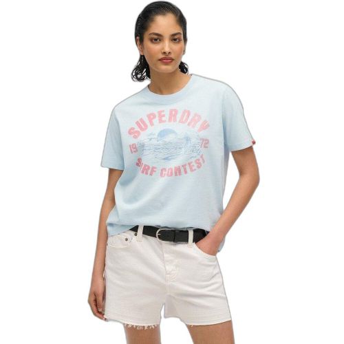 Taglio casual - il taglio classico di Superdry. Né troppo aderente né troppo largo. Proprio come piace a te. Scegli la tua taglia abituale. Collo ro - MAG10417816 - Modalova