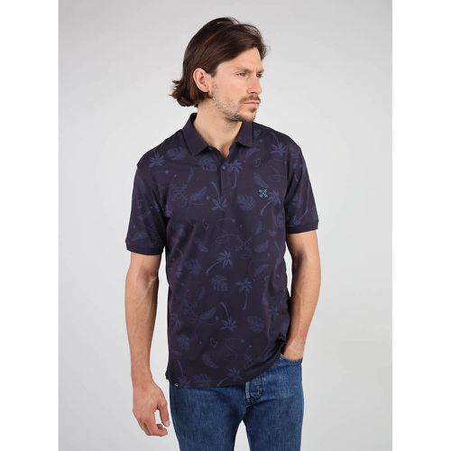 Napixi Cotton Polo Shirt in Floral Print with Short Sleeves - Oxbow - Modalova