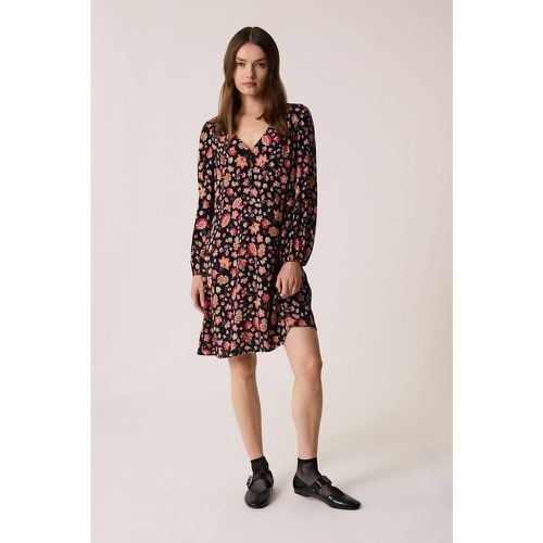 Eliota Printed Mini Dress with Long Sleeves - Des Petits Hauts - Modalova