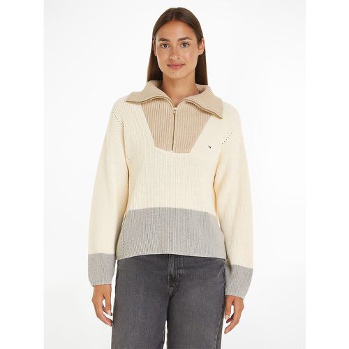 Cotton Half Zip Jumper - Tommy Hilfiger - Modalova